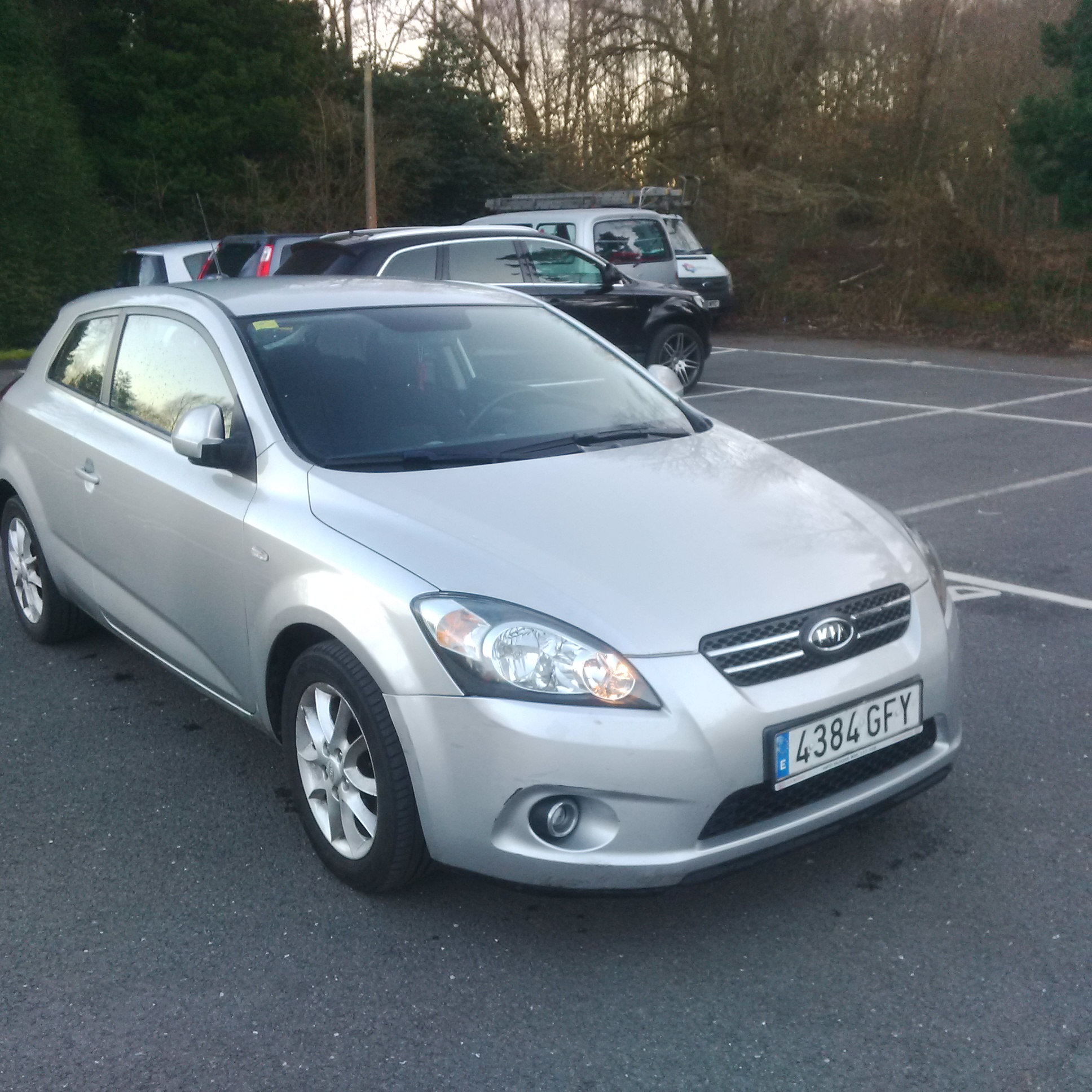 Left hand drive car KIA CEED (01/07/2008) - 