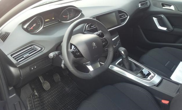 Left hand drive car PEUGEOT 308 (01/02/2015) - 