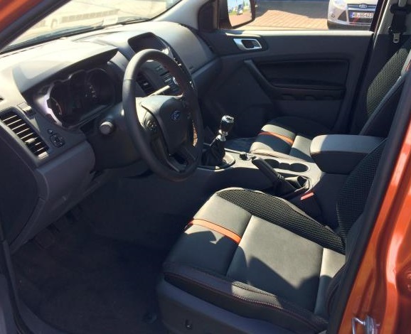 left hand drive FORD RANGER (01/03/2015) -  