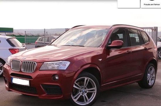 lhd BMW X3 (01/02/2012) - 