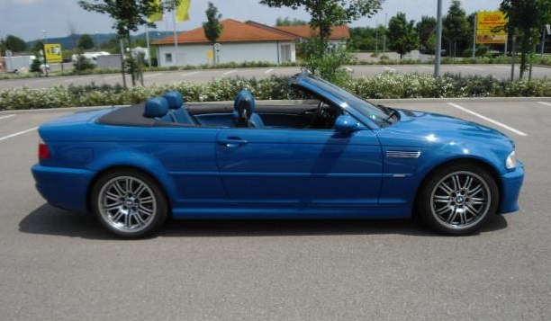 left hand drive BMW M3 (01/05/2004) -  