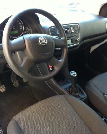 Left hand drive car SKODA CITIGO (01/09/2012) - 