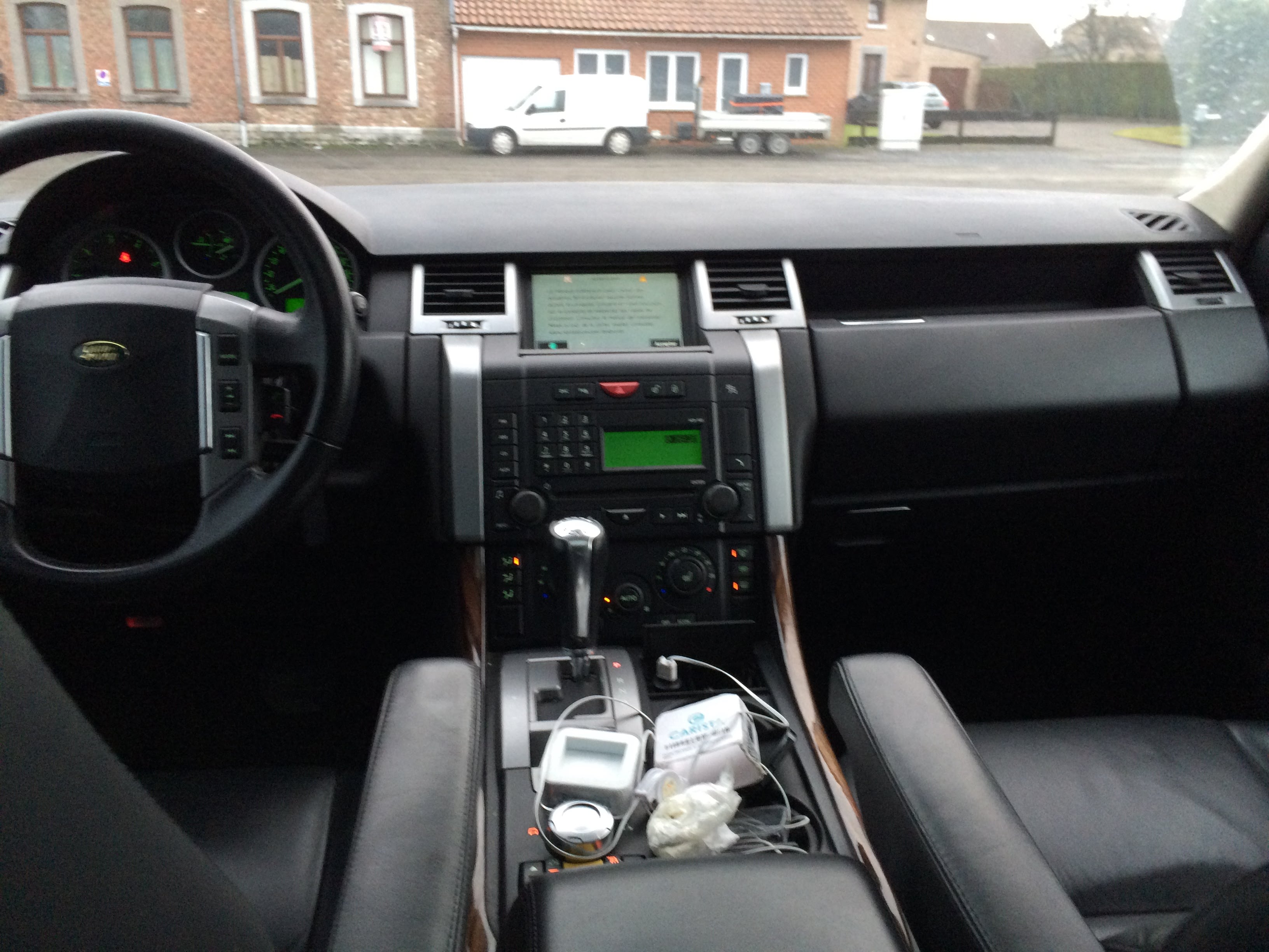 left hand drive LANDROVER RANGE ROVER SPORT (01/09/2009) -  